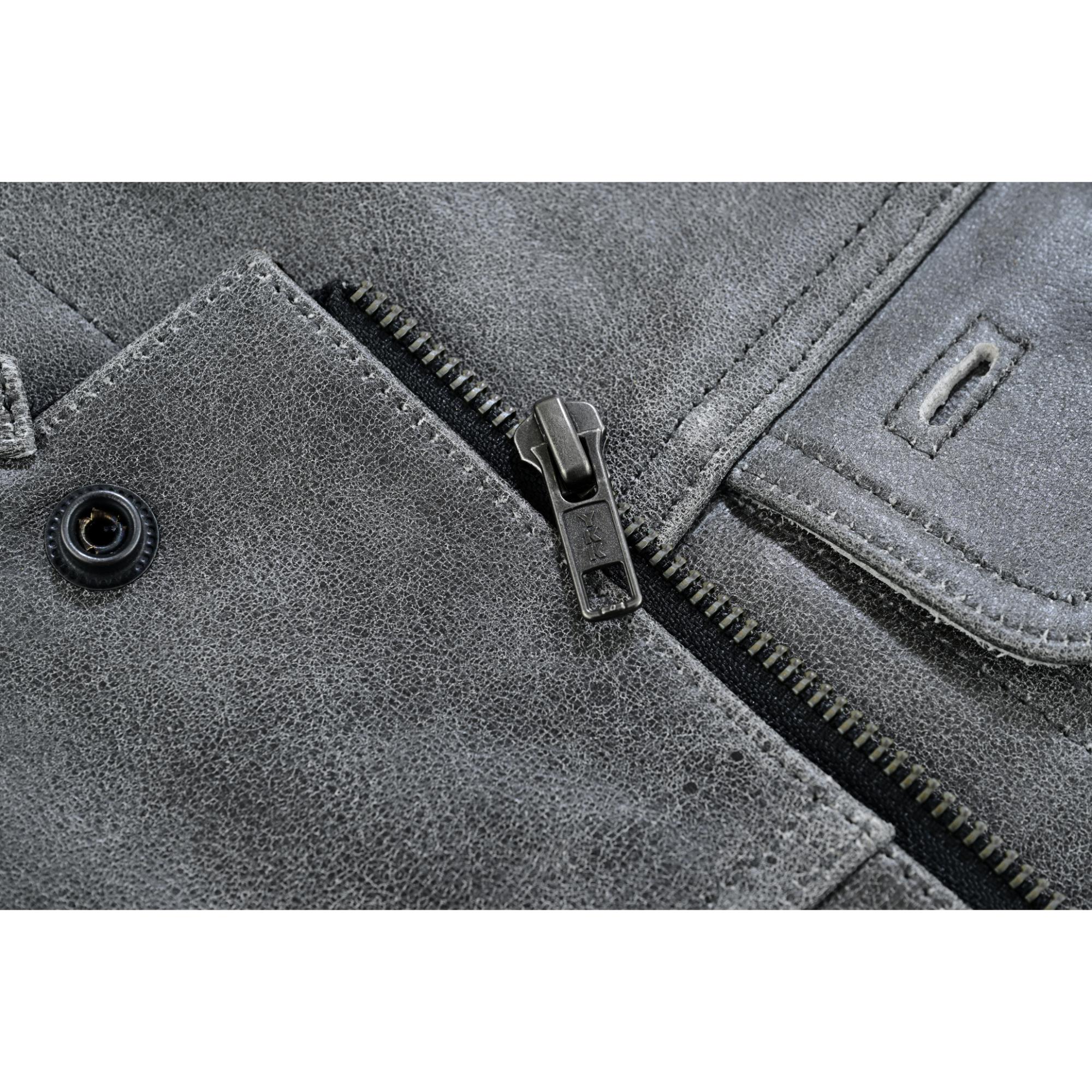 DS191V Concealed Snaps, Premium Naked Cowhide, Hidden Zipper, w/o Col - Image 11