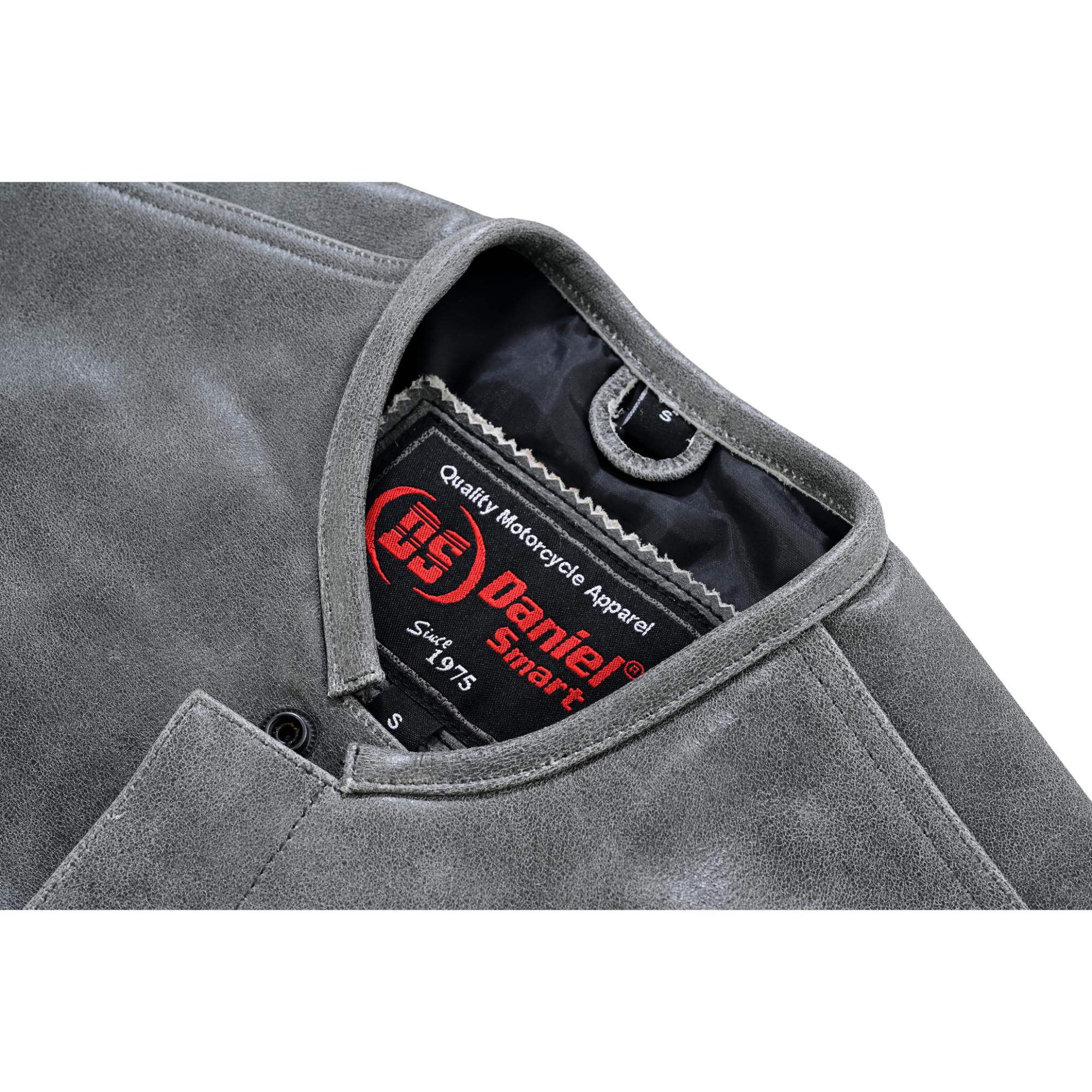 DS191V Concealed Snaps, Premium Naked Cowhide, Hidden Zipper, w/o Col - Image 9