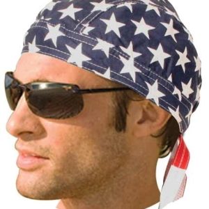 HW2671 Headwrap American Flag