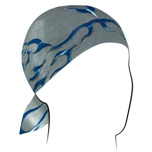 Z354 Flydanna®, Cotton, Blue Tank Flame