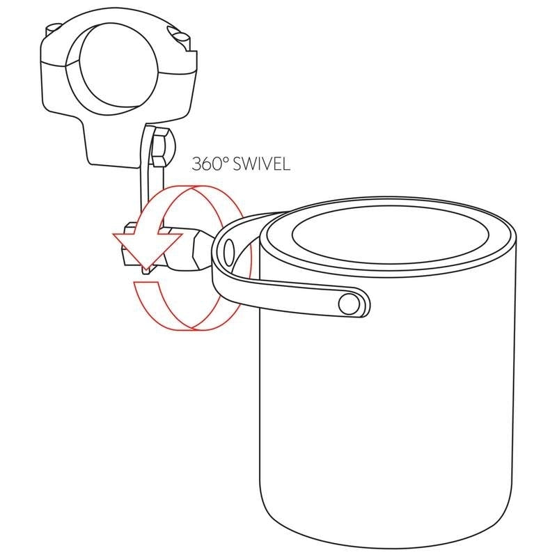 GFCUPHSS SS Motorcycle Cup Holder - Image 2