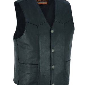 DS116 Advance Men's Buffalo Nickel Head Snap Vest