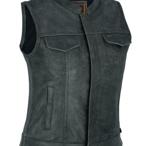 DS229 Women's Premium Single Back Panel Concealment Vest - GRAY