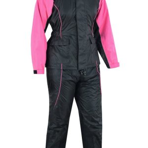 DS598PK Women's Rain Suit (Hot Pink)