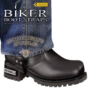 BBS/MD6 Weather Proof- Boot Straps- Midnight Cycle- 6 Inch