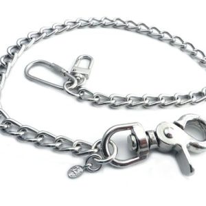 NC180-25 Splicer Chrome Wallet Chain 22"
