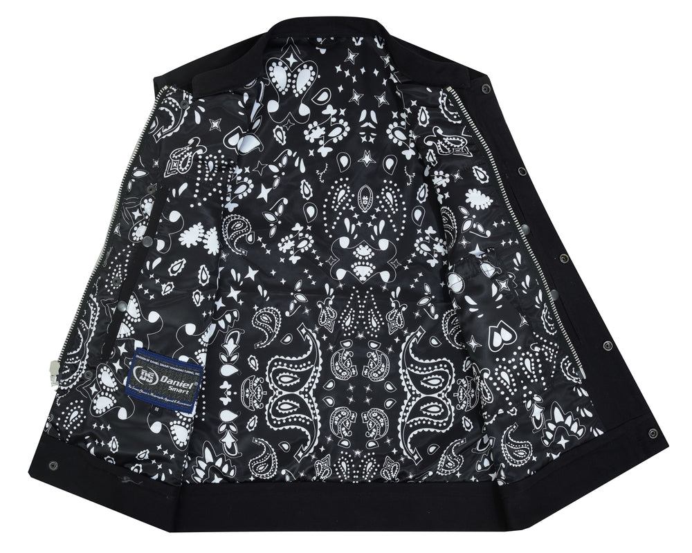 DS909 Men's Modern Utility Style Canvas Vest - Image 7