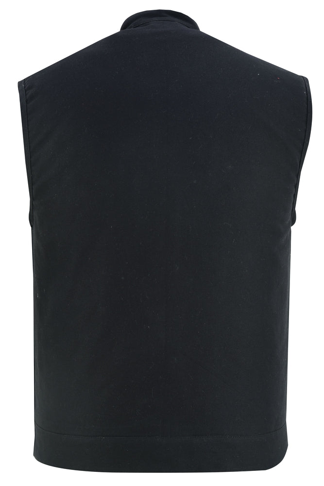DS909 Men's Modern Utility Style Canvas Vest - Image 6
