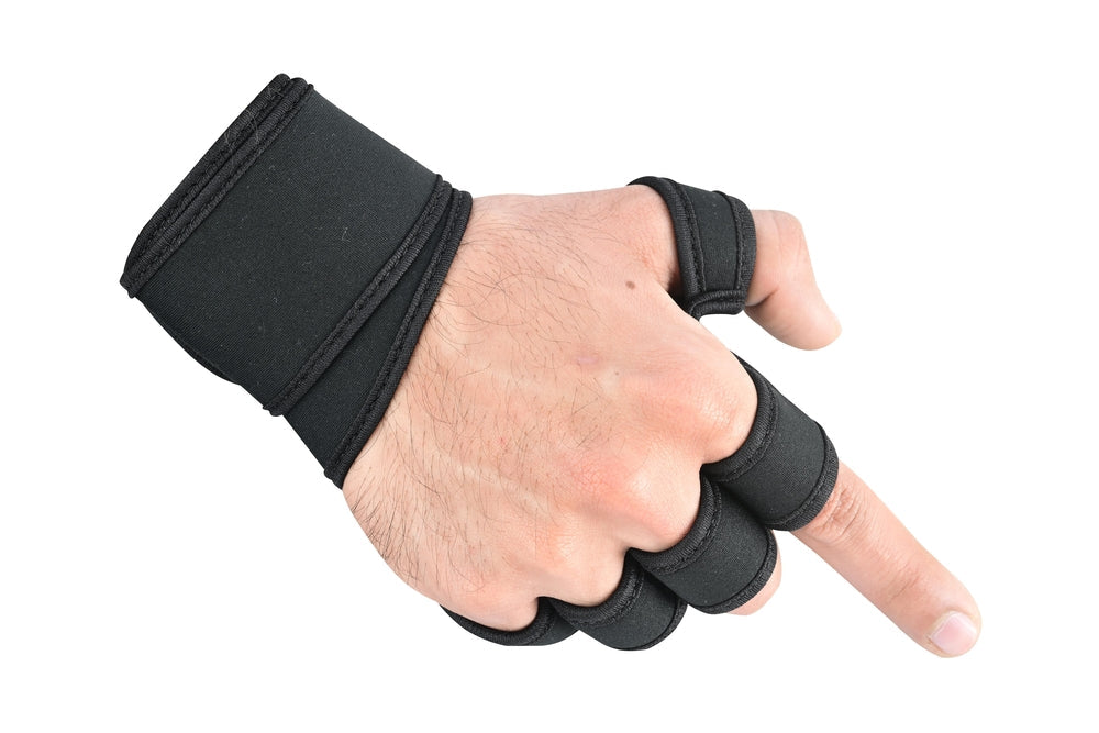 Full Life Black Cross Training Gym Glove - Image 5