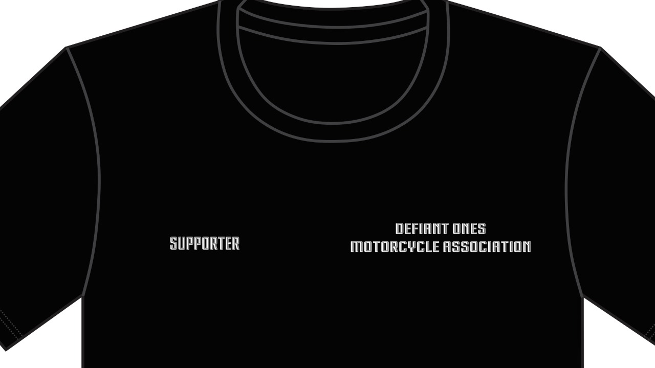Defiant Ones Supporter T-shirt<br><br> <span style="margin-top:20px !important; font-size:16px !important;"> FOR MEMBERS ONLY SIGN UP TODAY FOR TIER 1 or TIER 2 to GRAB YOUR MEMBER ONLY PRODUCTS</span> - Image 2