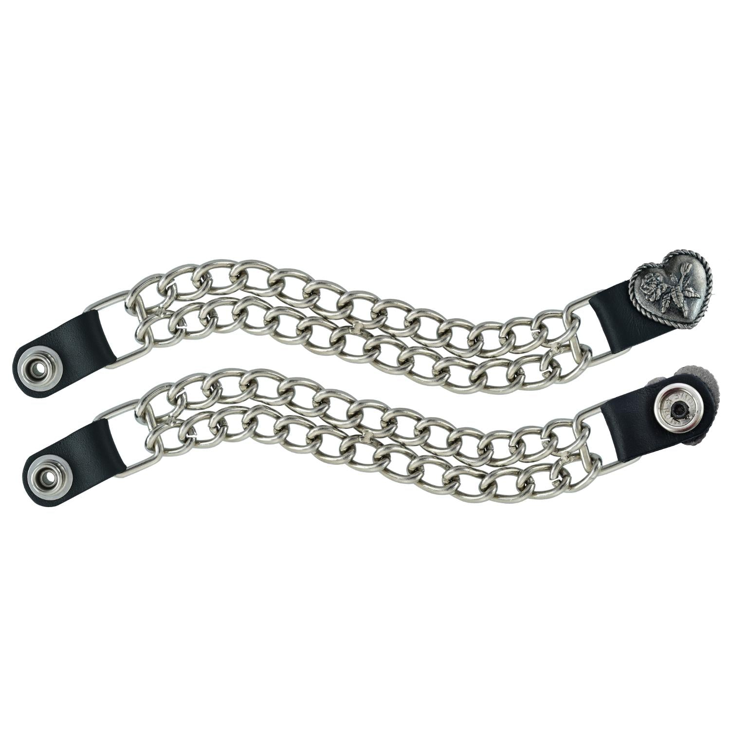 PKV133D Vest Extender - Heart Rose - Image 3
