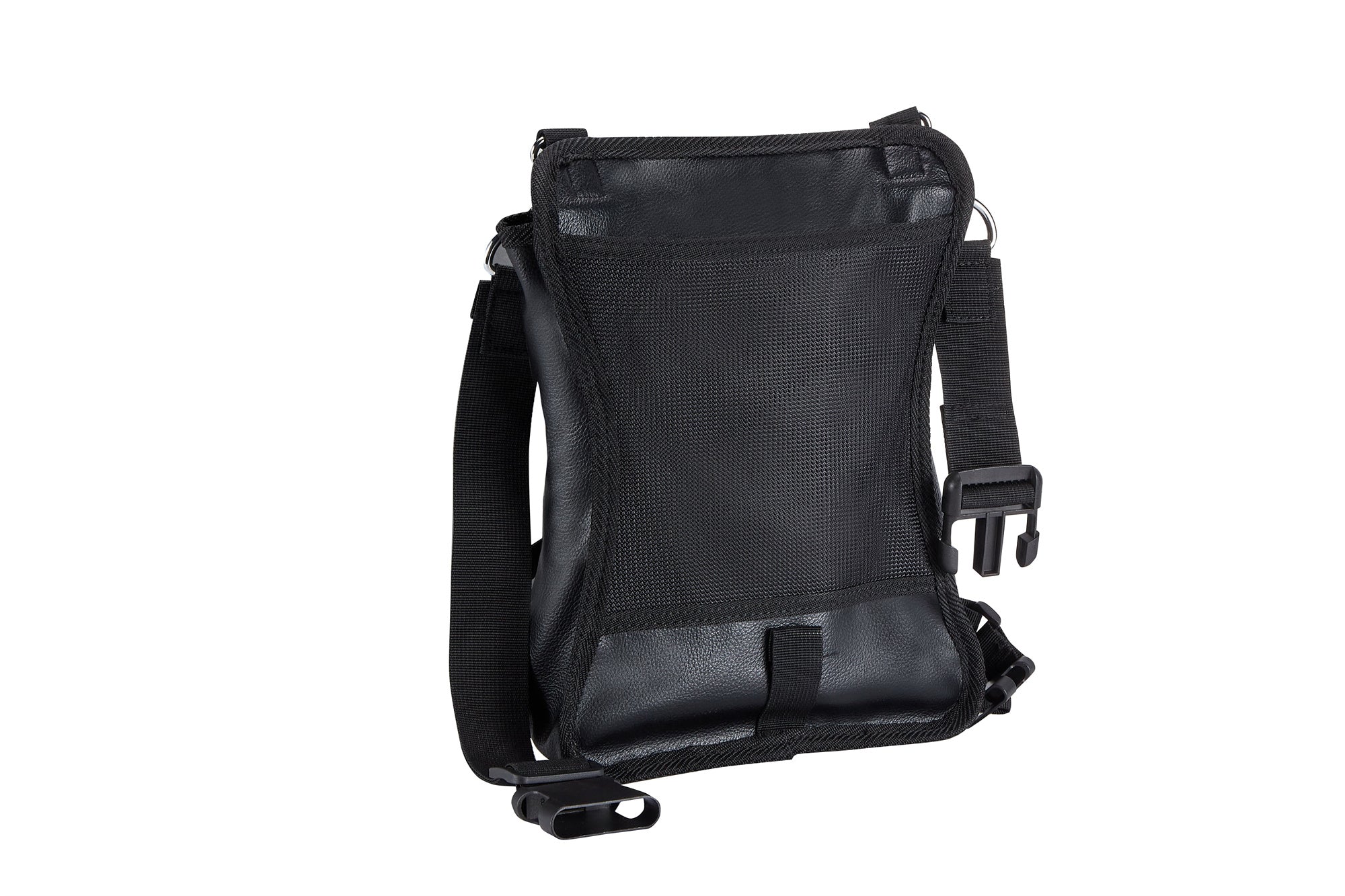 Dream Apparel Black Thigh Bag, Brown Strap, Gun Pocket Leg Bag - Image 7