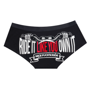 Dream Apparel RIDE IT LIKE YOU OWN IT Men's Underwear Boxer Low Rise Brief Underpants Shorts