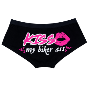 Dream Apparel KISS my biker ass Men's Underwear Boxer Low Rise Brief Underpants Shorts