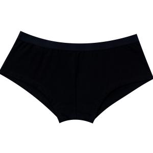 Dream Apparel Plain Black Men's Underwear Boxer Low Rise Brief Underpants Shorts
