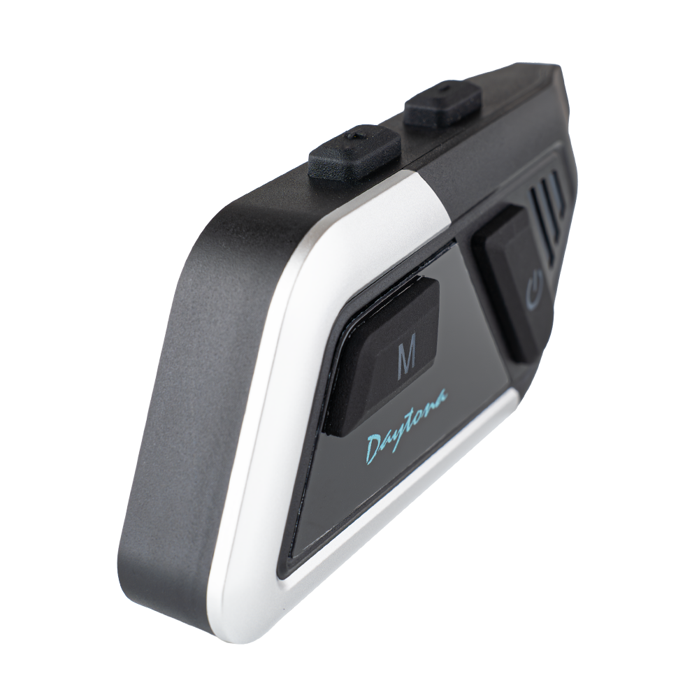 Daytona Helmets Motorcycle Bluetooth Headset - Motorcycle Communication System For All Types of Helmets - Solo - Image 3