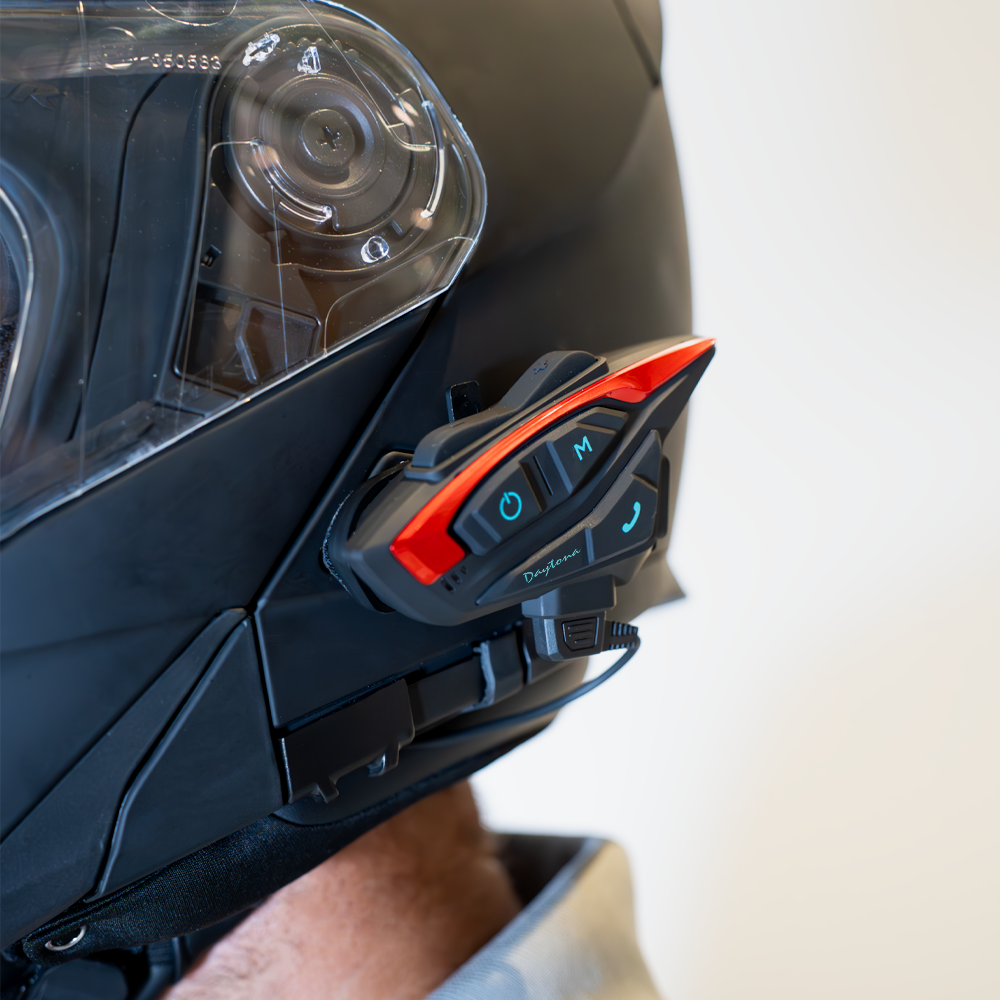 Daytona Helmets Motorcycle Bluetooth Headset - Motorcycle Communication System For All Types of Helmets - 1 - Image 15