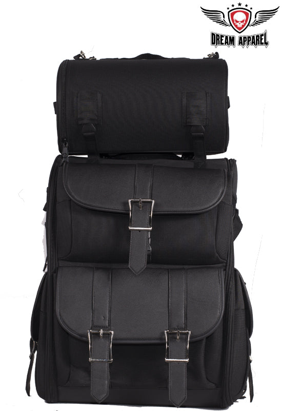 Dream Apparel Big PVC Motorcycle Sissybar Bag - Image 8