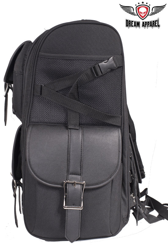 Dream Apparel Big PVC Motorcycle Sissybar Bag - Image 14