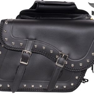 Dream Apparel Motorcycle Saddlebag With Heavy Duty Quick Release