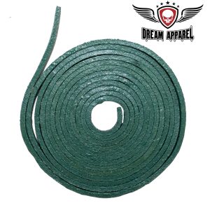 6' Feet Green Leather Laces