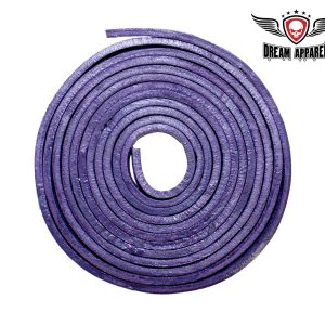 6' Feet Purple Leather Laces