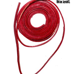 6' Feet Red Leather Laces