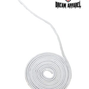 6' Feet White Leather Laces