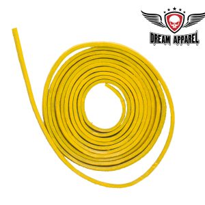 6' Feet Yellow Leather Laces