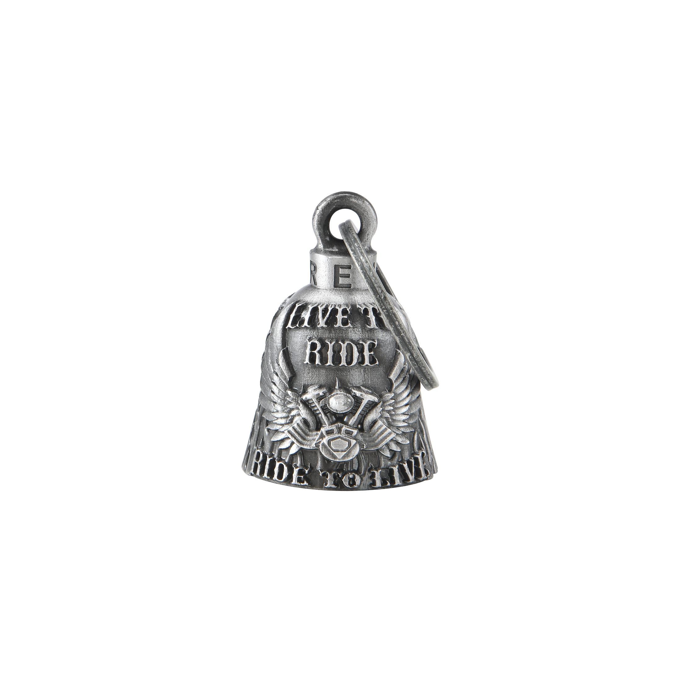 Dream Apparel Eagle Wings with V-Twin Engine, Live to Ride Motorcycle Bell, Good Luck and in 3-D - Image 2