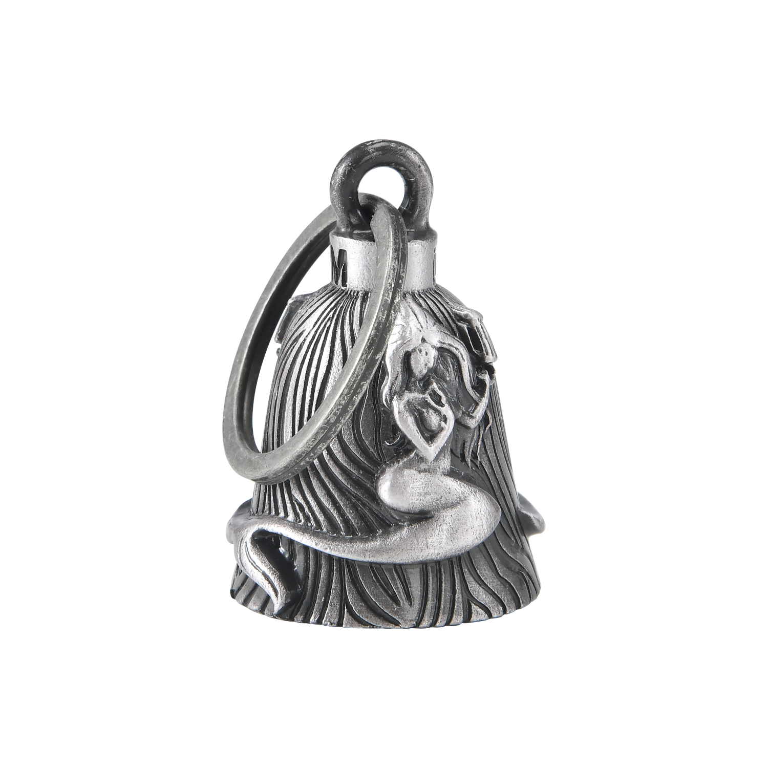 Dream Apparel Mermaid Holding Beer Motorcycle Bell, for Good Luck and in 3-D, Light Weight - Image 3