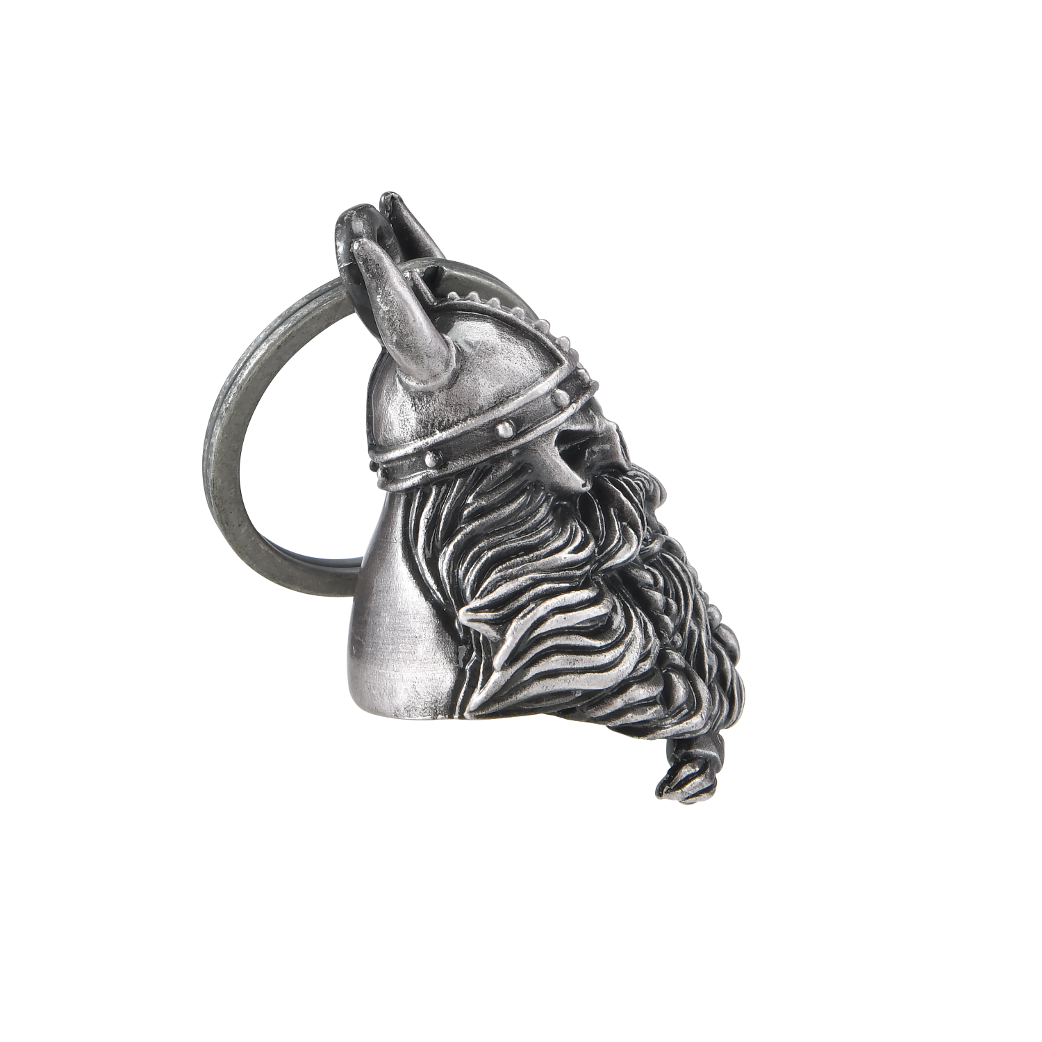 Dream Apparel Viking Helmet Beard Skull Motorcycle Bell, for Good Luck and in 3-D, Light Weight - Image 4