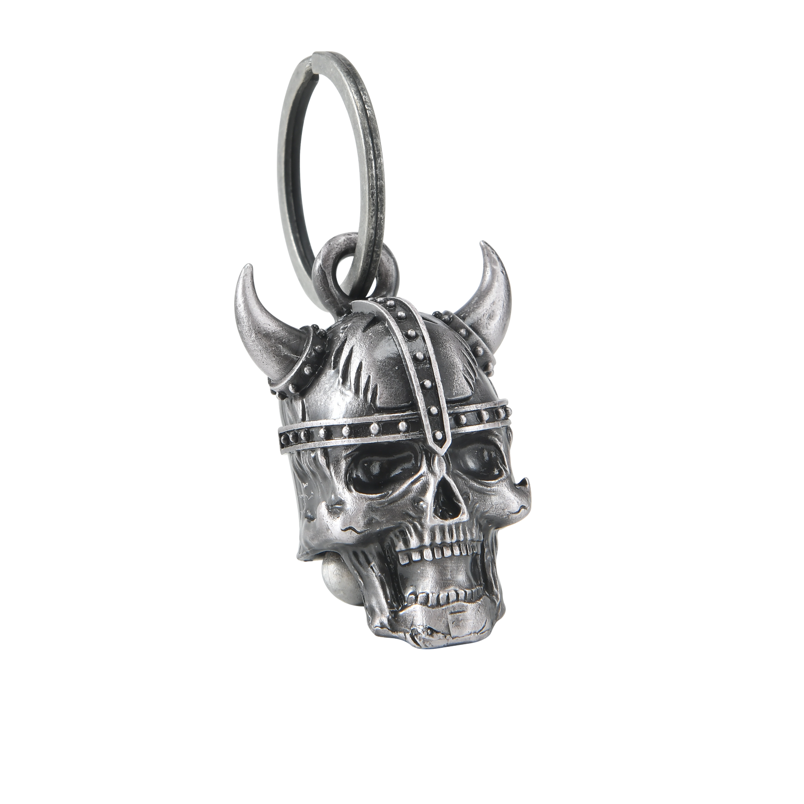 Dream Apparel Viking Helmet Skull Motorcycle Bell, Good Luck and in 3-D, Light Weight - Image 2