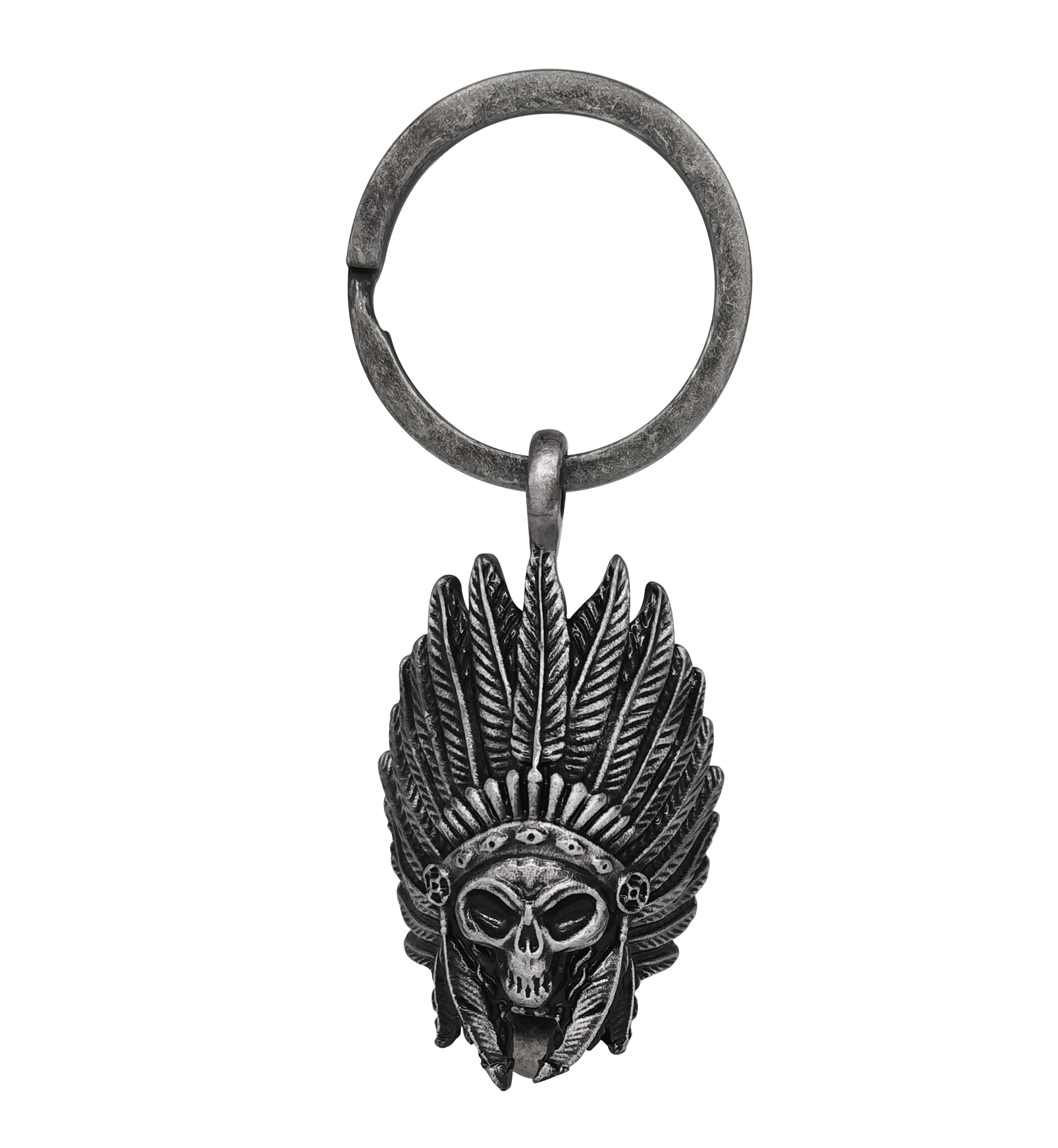 Dream Apparel Indian Skull Motorcycle Bell, for Good Luck and in 3-D, Light Weight Impact Resistant - Image 2