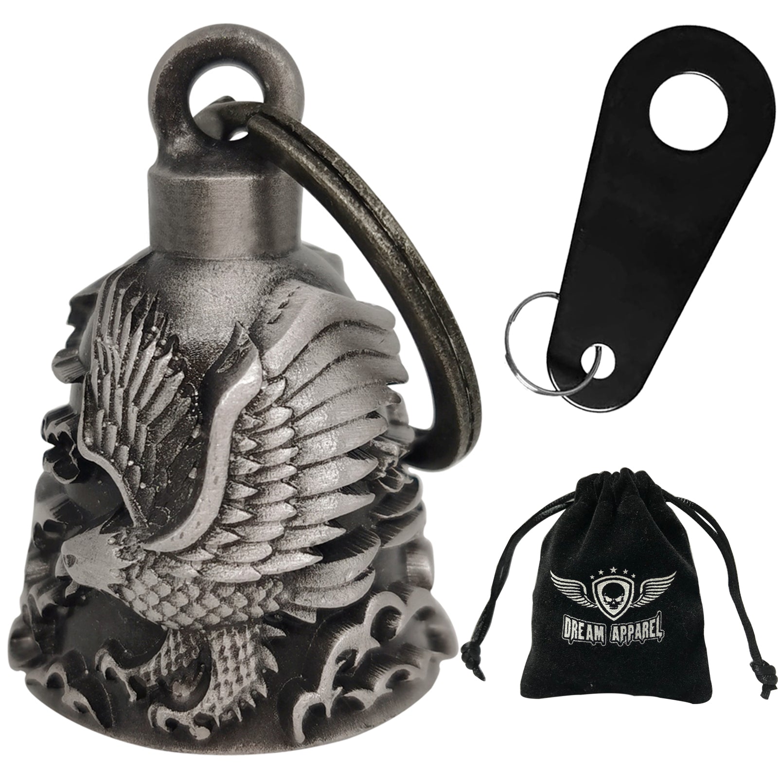 Dream Apparel 2ND AMEMNDMENT Defender Motorcycle Bell, Good Luck and in 3-D, Light Weight - Image 3