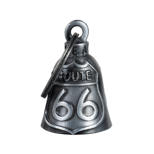 Dream Apparel ROUTE 66 Motorcycle Bell, for Good Luck and in 3-D, Light Weight Impact Resistant