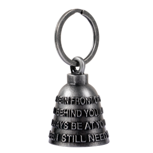 Dream Apparel MAY THE SUN RISE IN FRONT OF YOU Motorcycle Bell, for Good Luck in 3-D, Light Weight