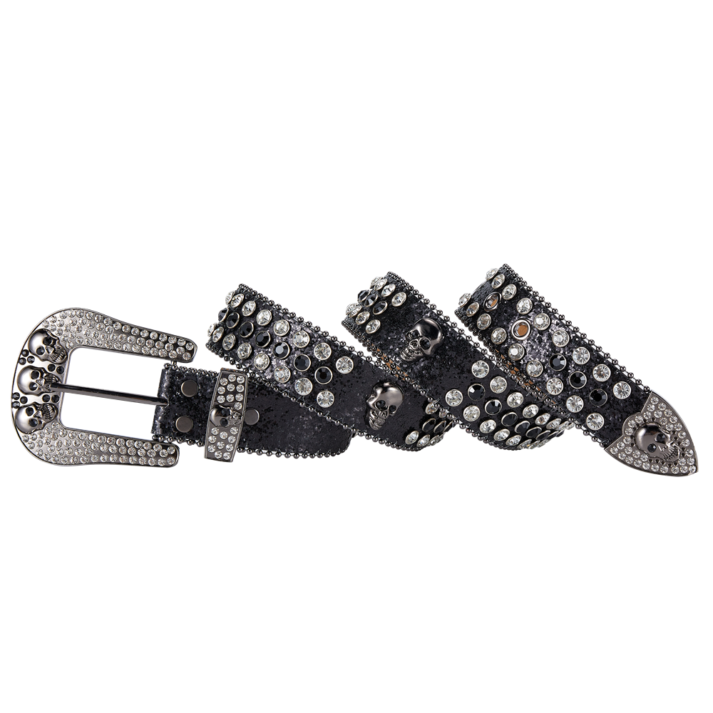 Dream Apparel Premium Strap Men Women Western Fashion Bling Bling Rhinestones Crystal Diamond Belts - Image 2