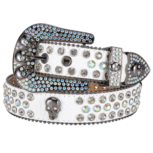 Dream Apparel Premium Strap Men Women Western Fashion Bling Bling Rhinestones Crystal Diamond Belt