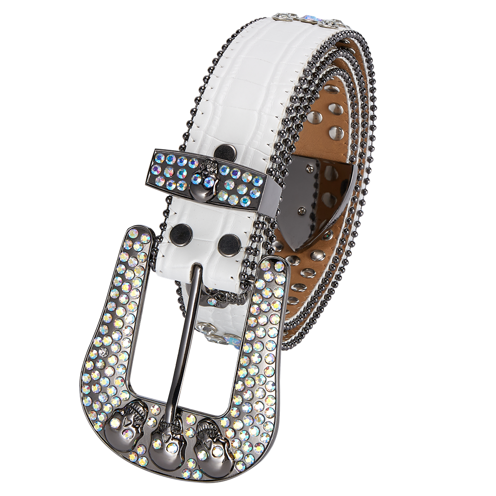 Dream Apparel Premium Strap Men Women Western Fashion Bling Bling Rhinestones Crystal Diamond Belt - Image 4