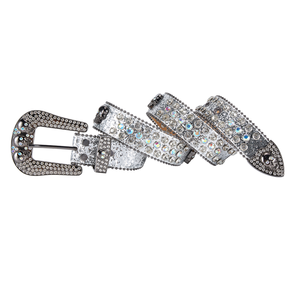 Dream Apparel Premium Strap Men Women Western Fashion Bling Bling Rhinestones Diamond Belts - Image 2