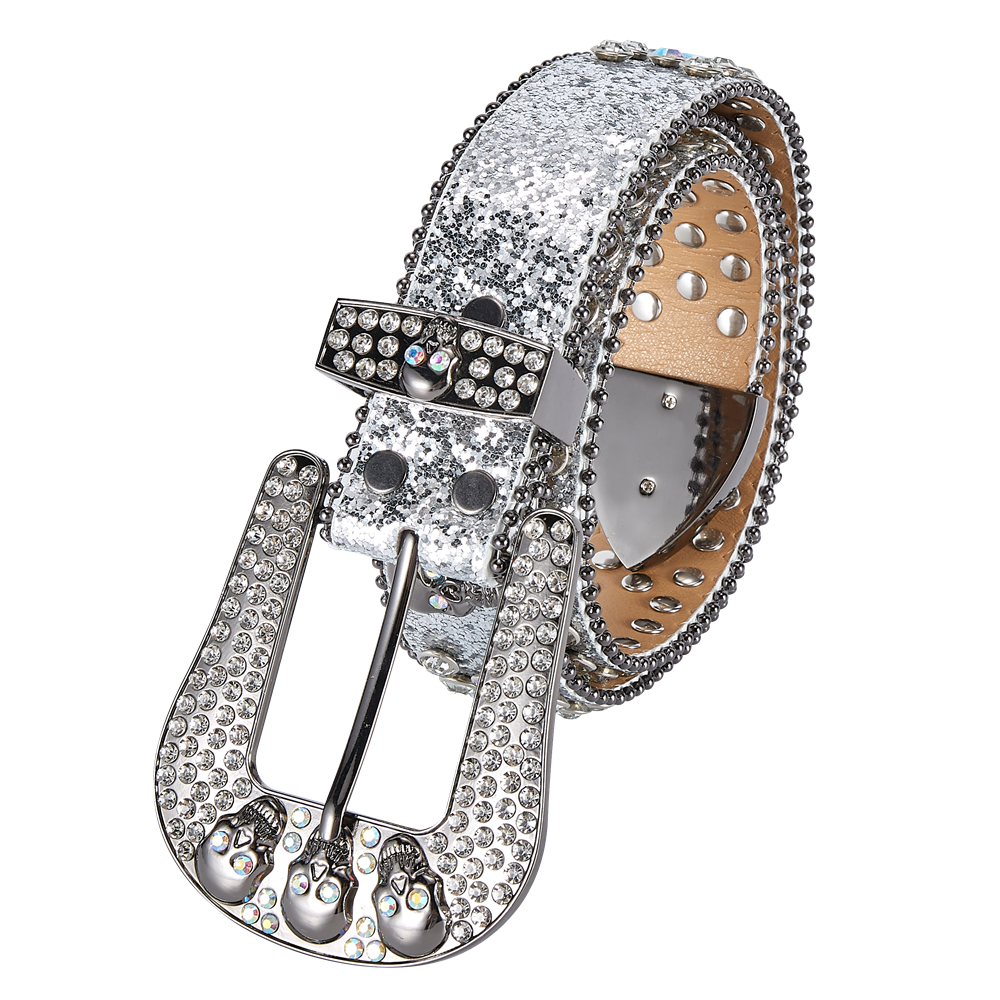 Dream Apparel Premium Strap Men Women Western Fashion Bling Bling Rhinestones Diamond Belts - Image 3