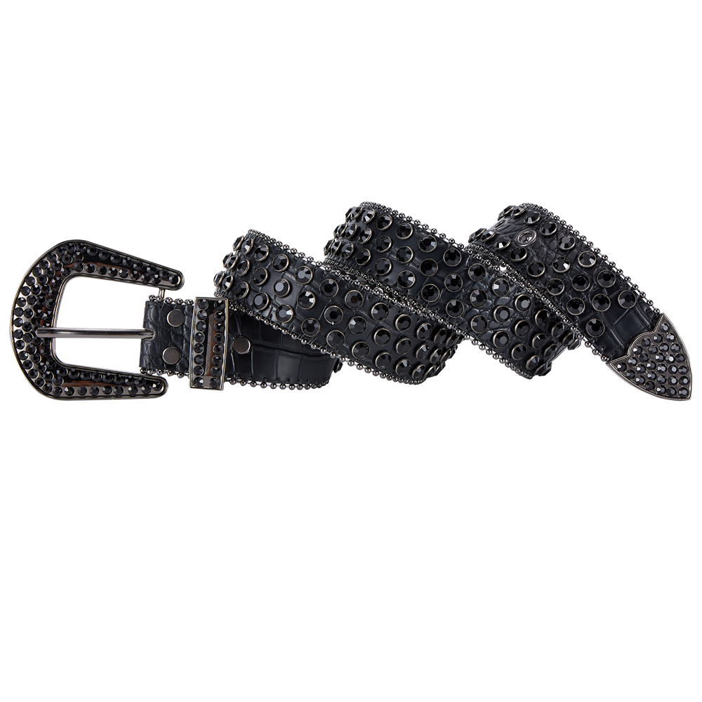 Dream Apparel Premium Strap Men Women Western Fashion Bling Bling Rhinestones Crystal Diamond Belts - Image 2