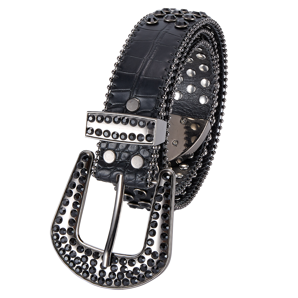 Dream Apparel Premium Strap Men Women Western Fashion Bling Bling Rhinestones Crystal Diamond Belts - Image 3