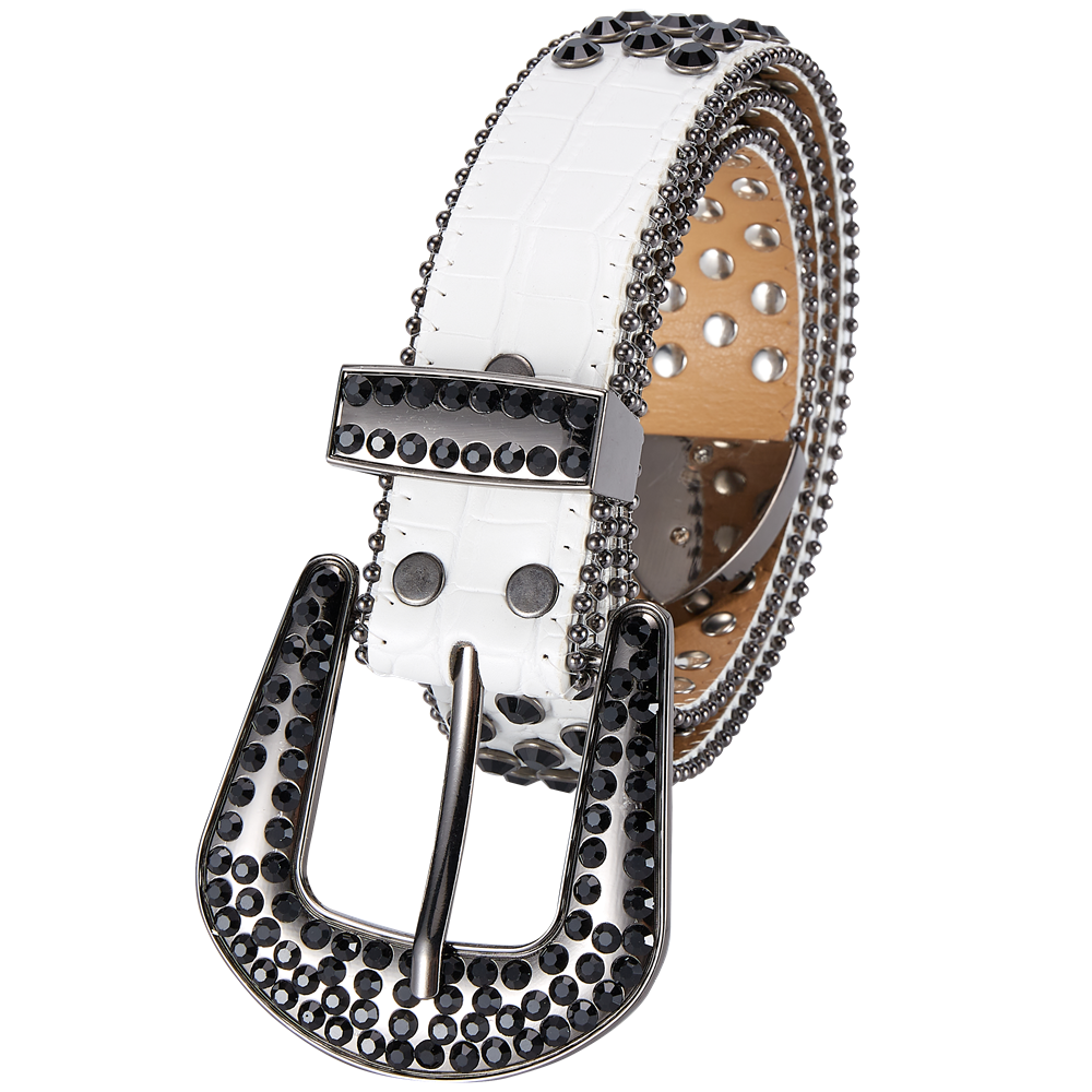 Dream Apparel Premium Strap Men Women Western Fashion Bling Bling Rhinestones Crystals Diamond Belts - Image 3
