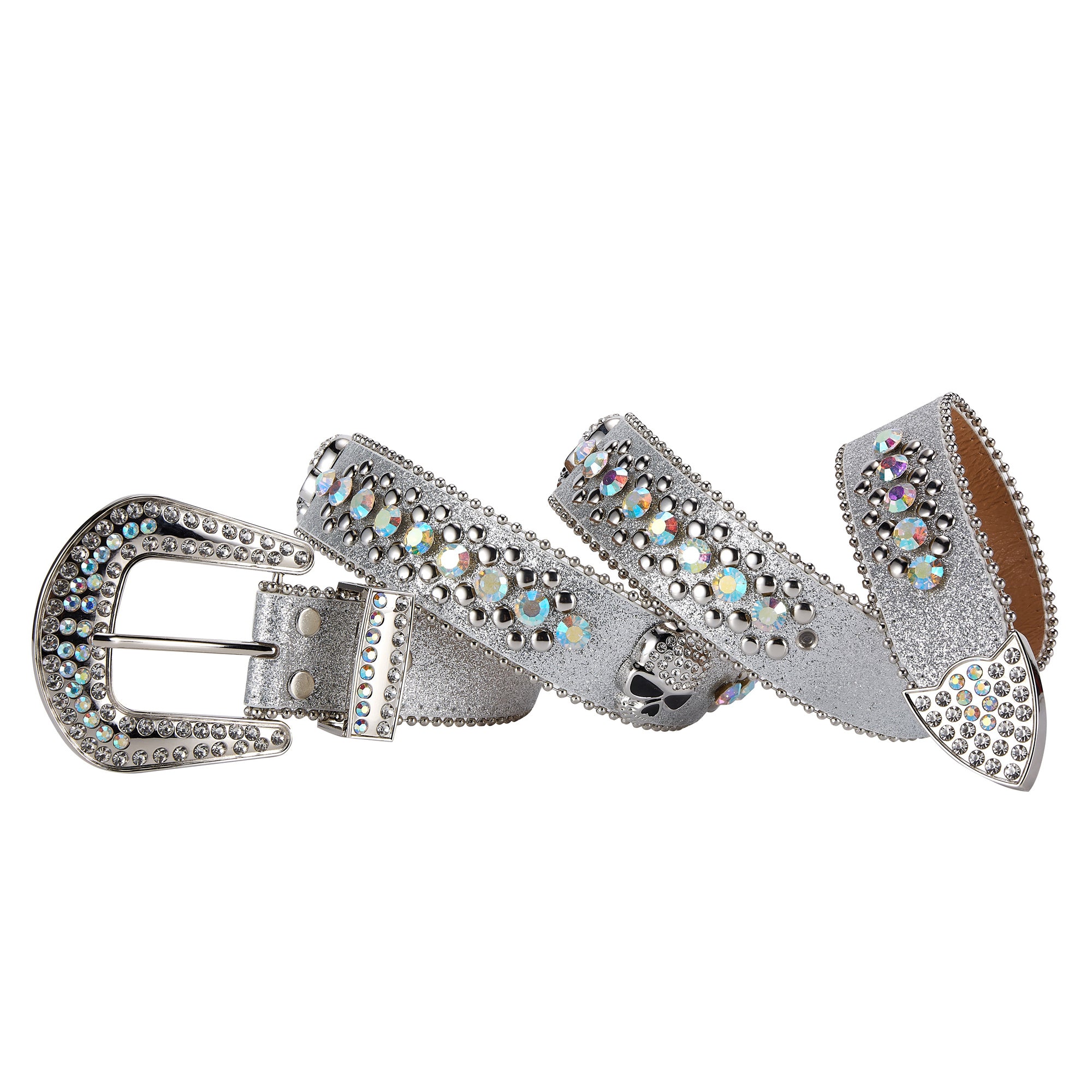 Dream Apparel Premium Strap Men Women Western Fashion Bling Bling Rhinestones Crystal Design Belts - Image 2