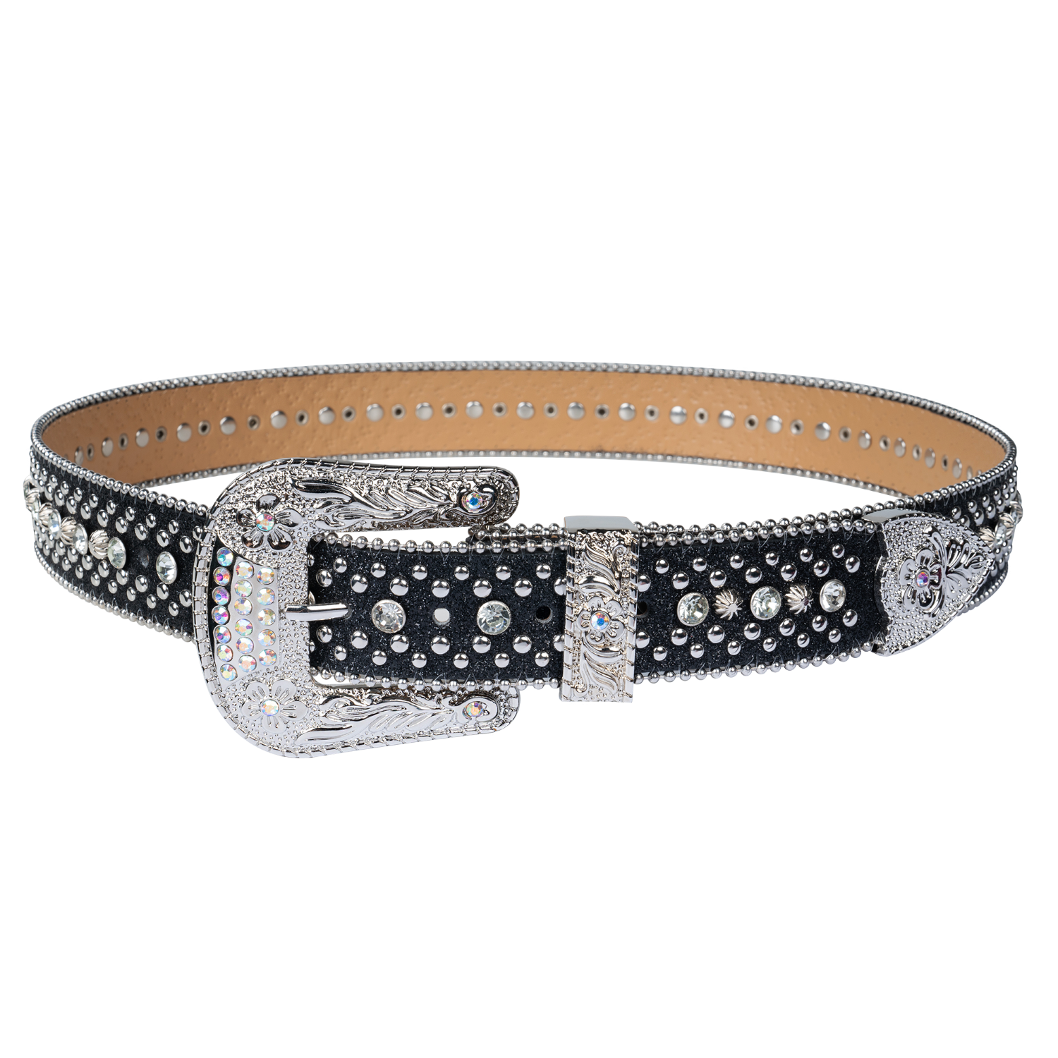 Dream Apparel Premium Strap Men Women Bling Bling Rhinestones Crystal Diamond Belts - Image 4