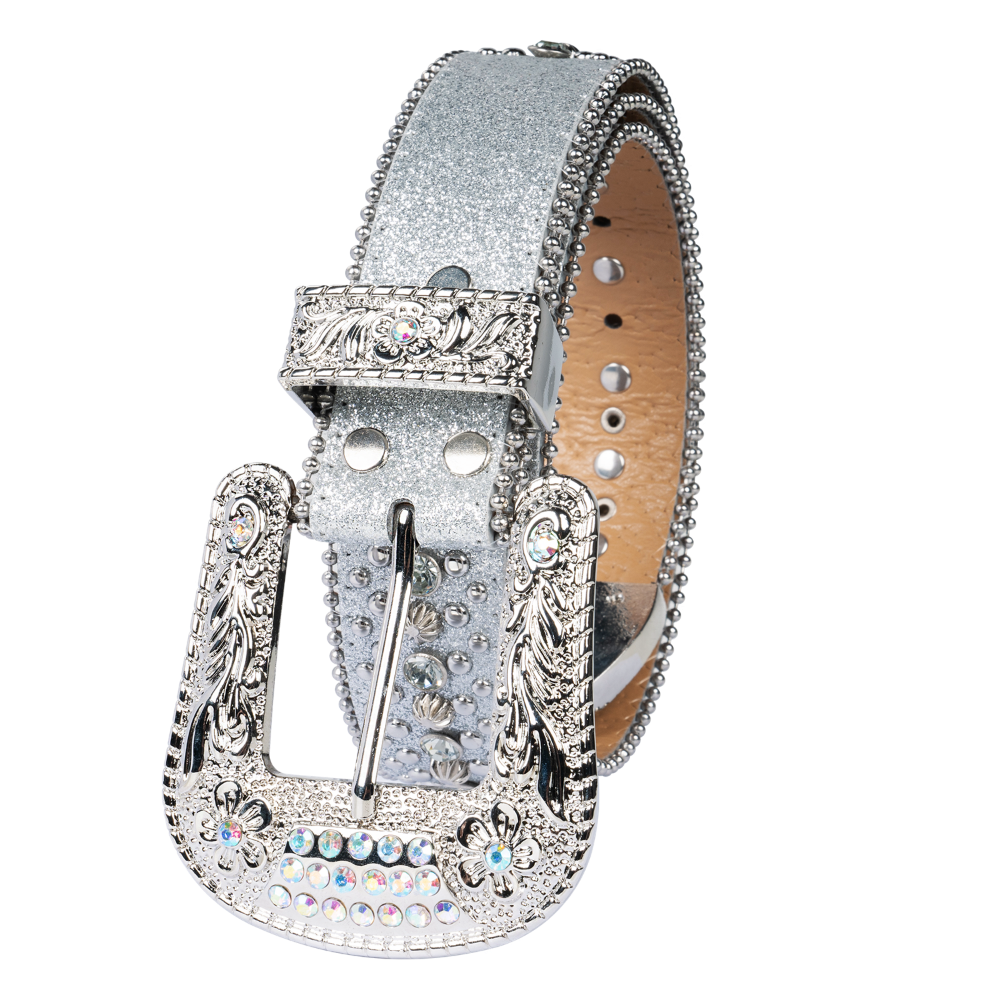 Dream Apparel Premium Strap Men Women Fashion Bling Bling Rhinestones Crystal Diamond Belts - Image 4