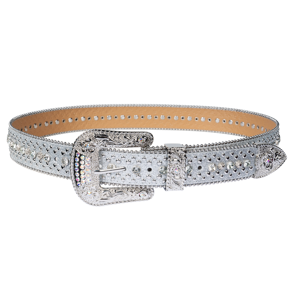 Dream Apparel Premium Strap Men Women Fashion Bling Bling Rhinestones Crystal Diamond Belts - Image 3