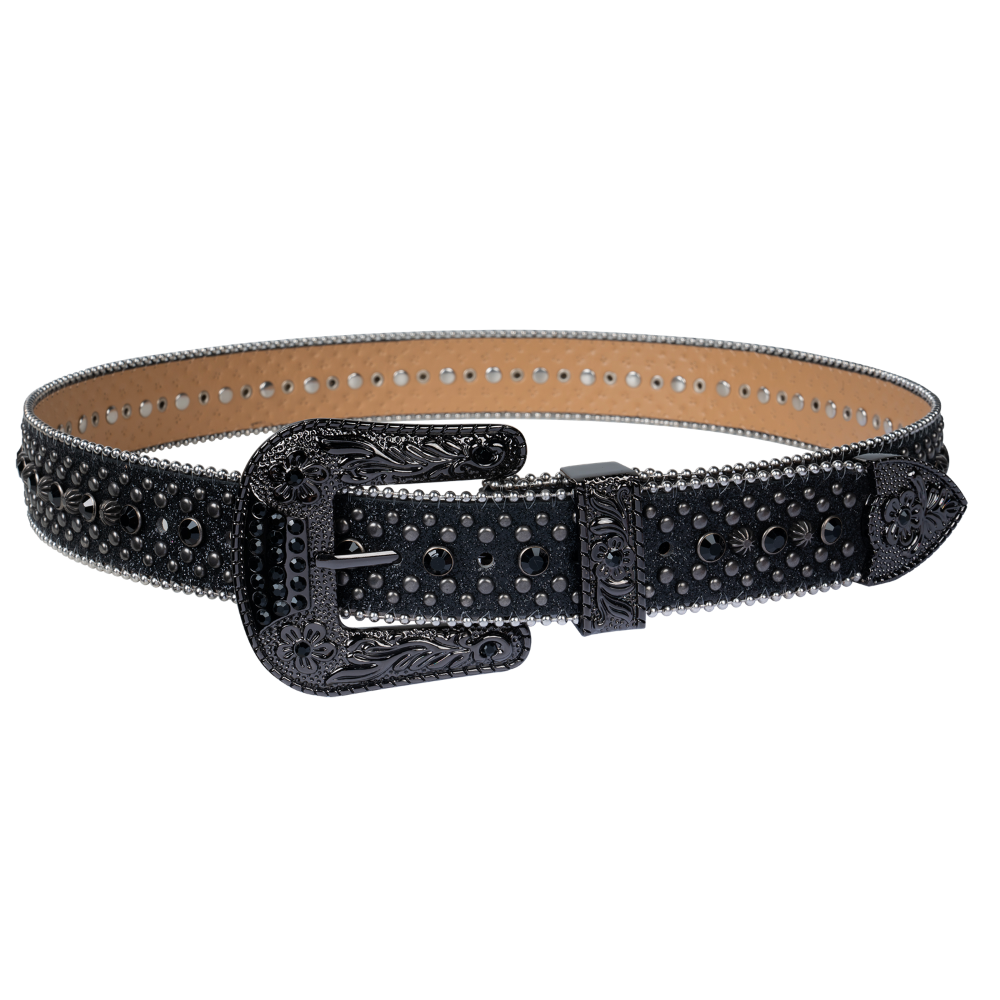 Dream Apparel Premium Straps Men Women Western Fashion Bling Bling Rhinestones Crystal Diamond Belts - Image 3